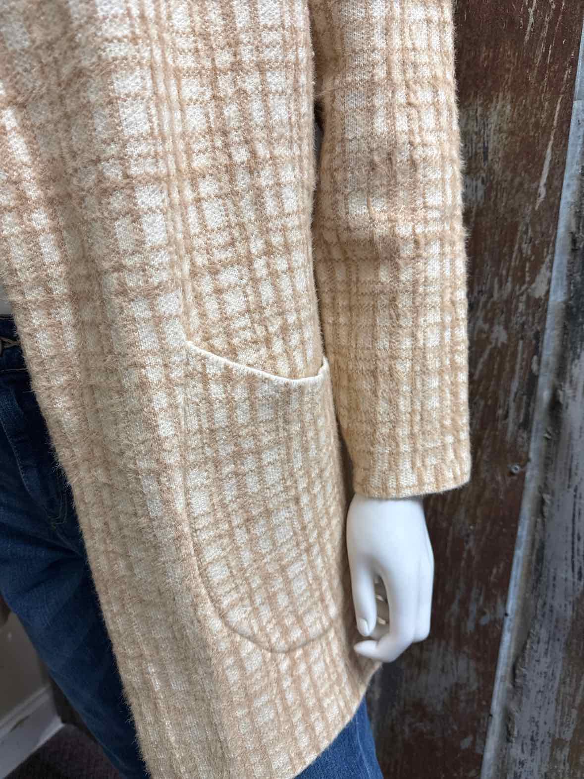 Cyrus Size extra small Brown Print Cardigan