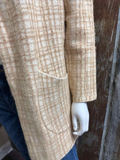 Cyrus Size extra small Brown Print Cardigan