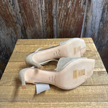 Jimmy Choo 8 Gold Shoes