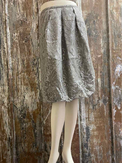 Loft Size 4 Silver Skirt