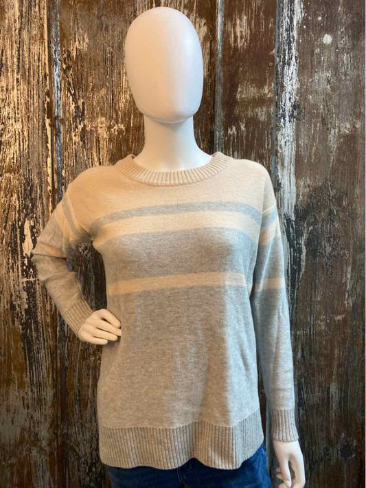 Toad & Co. Size extra small Gray & Tan Sweater