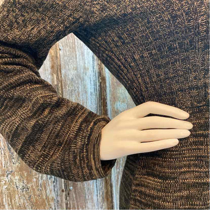 Calvin Klein Size extra small Black & Brown Sweater