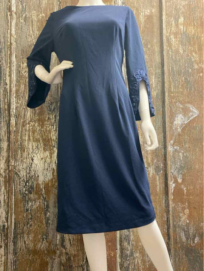 JS Collection Size 8 (Medium) Navy Evening Dress