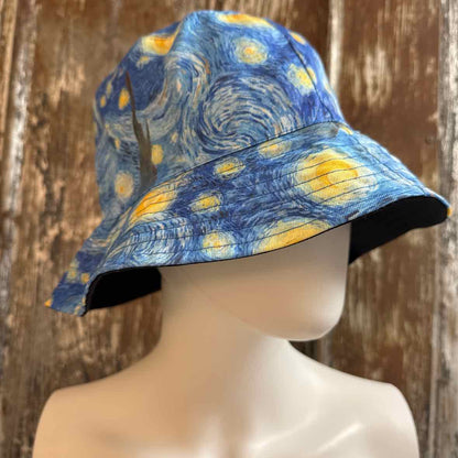 Beyond Van Gogh Size One Size Blue Hat
