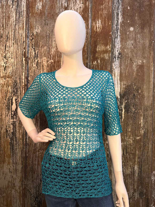 Chico's Size Large Blue Sweater