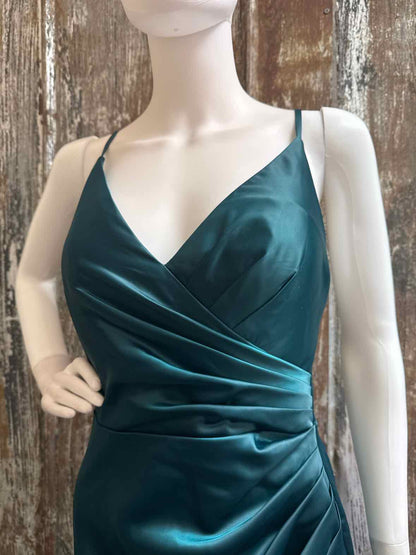 Galina Signature Size 8 Green Evening Dress