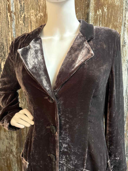 J.Jill Size Medium Petite Brown Vintage Y2K Jacket