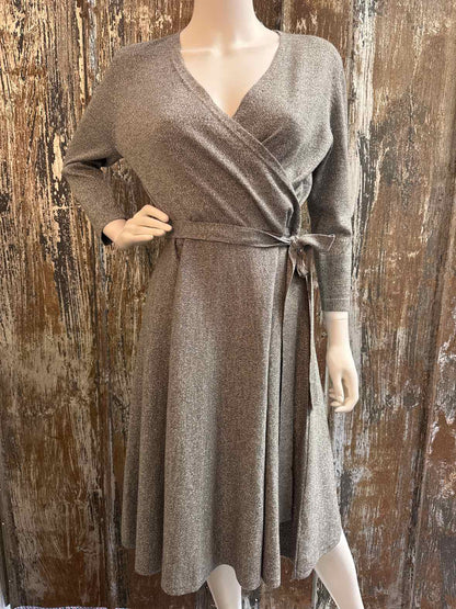 Talbots Size small Silver Dress