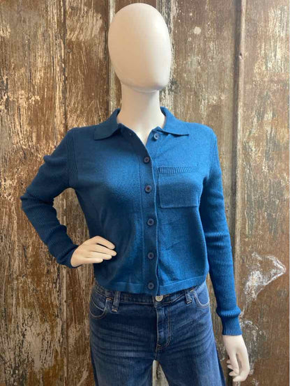 LEYA Size small Blue Sweater