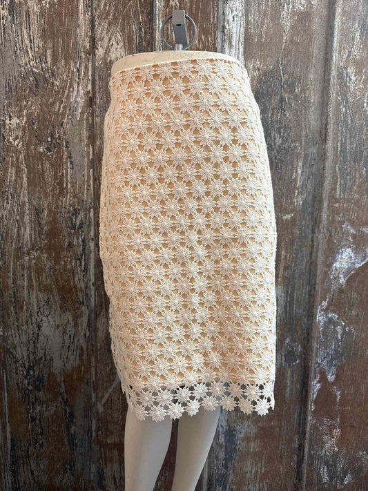 Talbots Size 10 Beige Skirt