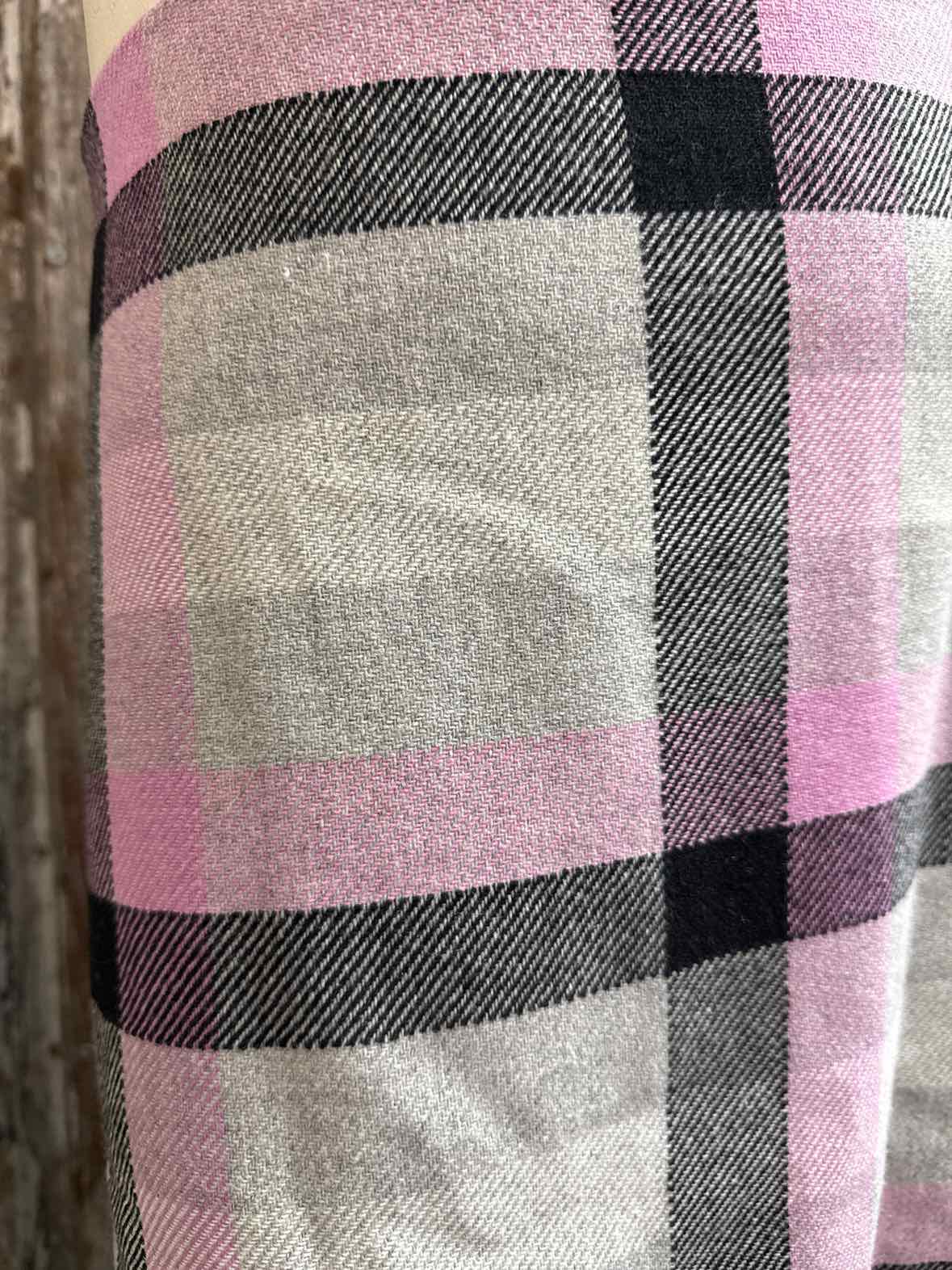 Talbots Size 14 Pink plaid Skirt