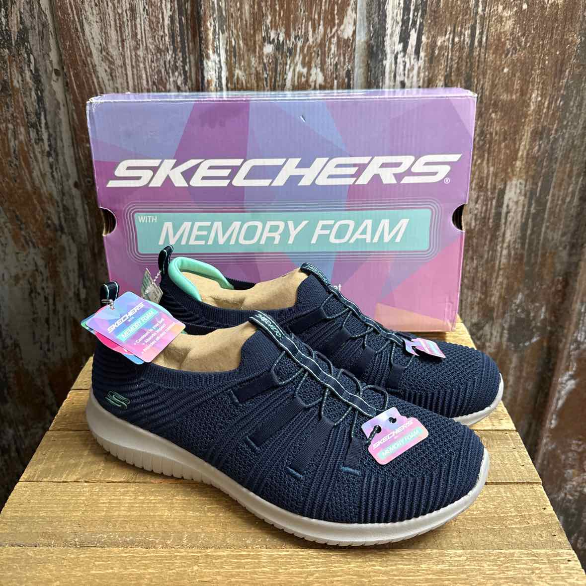 Skechers 11 Navy Sneakers