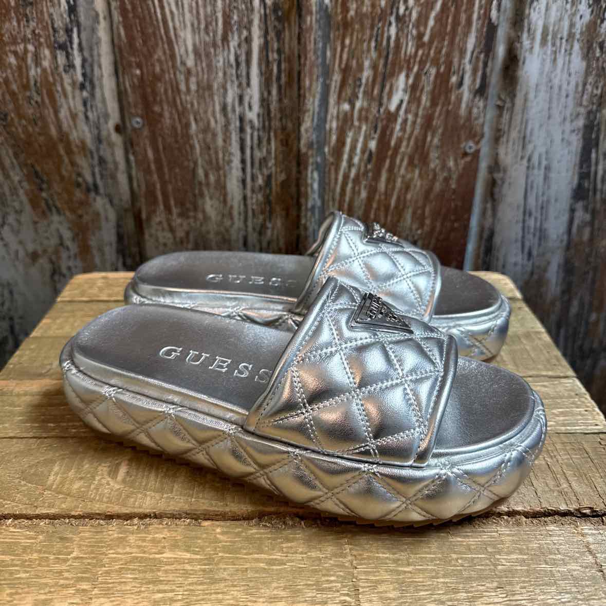 Guess 6 Silver Shoes