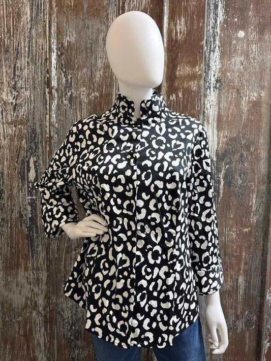 Carlisle Size 16 (Extra Large) Black Print tops