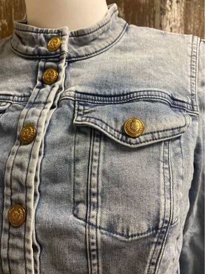White House Black Market Size 10 (Medium) Denim Jean Jacket
