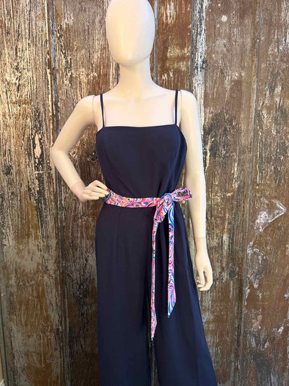 Lilly Pulitzer Size 4 (Small) Navy Jumpsuit