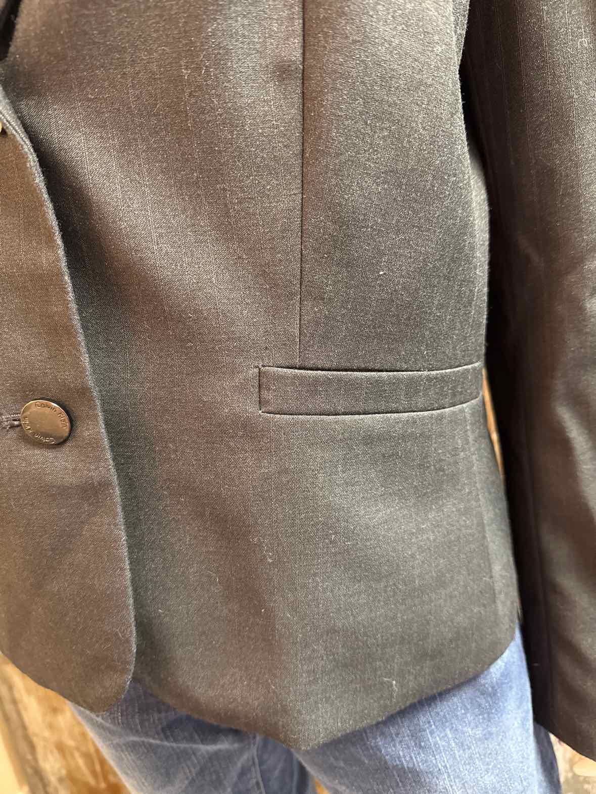 Calvin Klein Size 16 (Extra Large) Navy Blazer