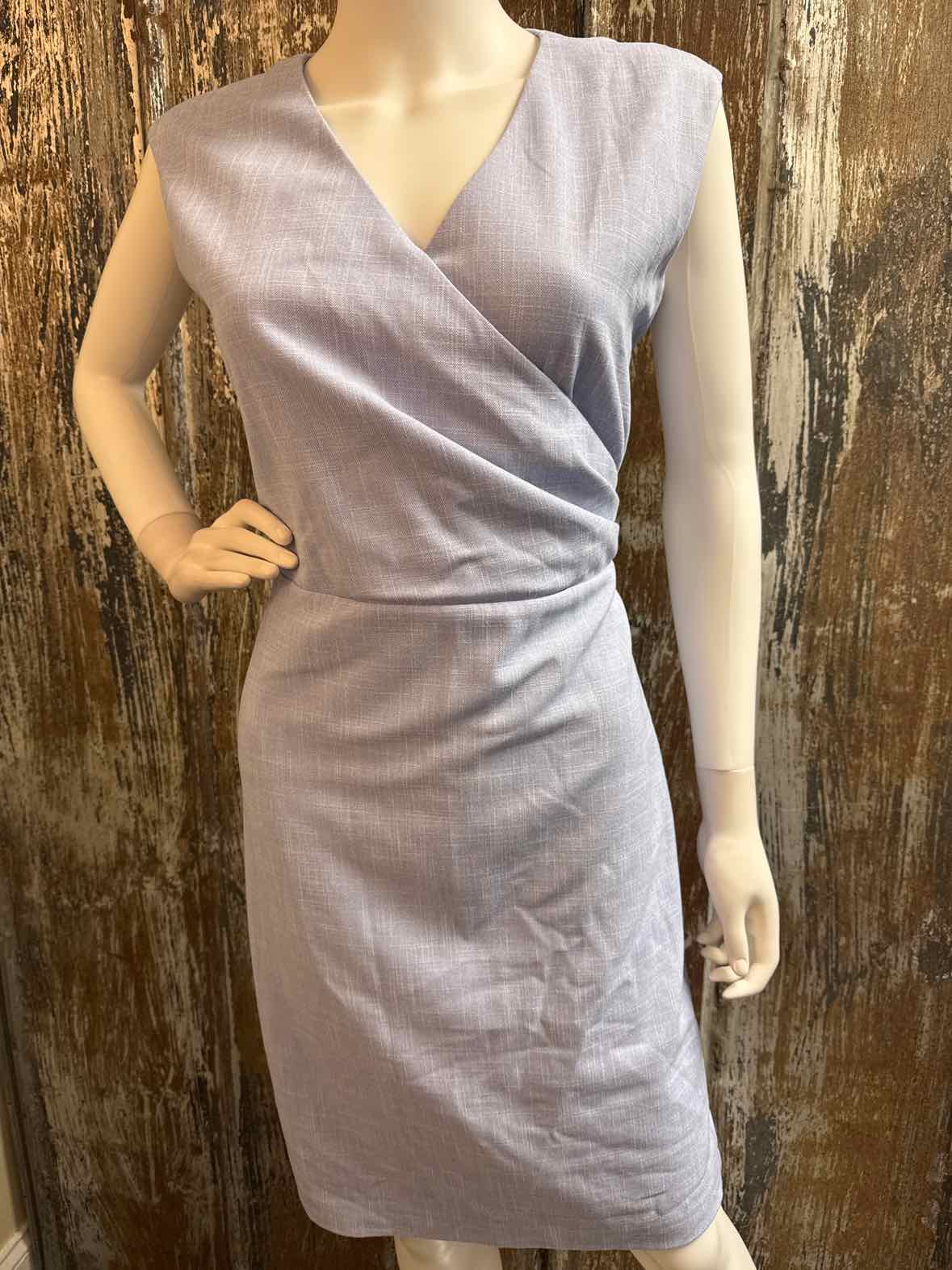 Ann Taylor Size 6 (Small) Blue Dress