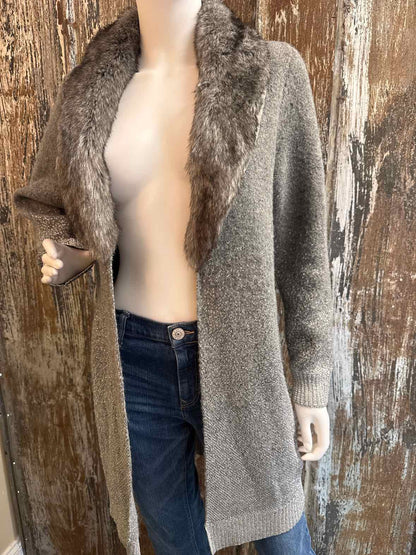 Chico's Size small Gray Cardigan