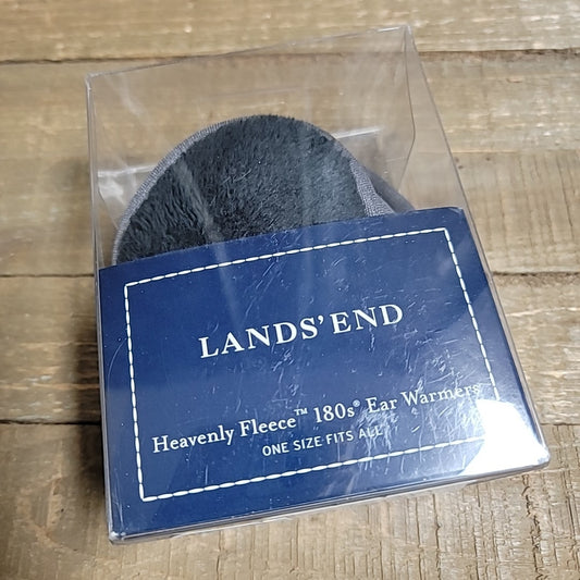 Land's End Size One Size Dark Gray Ear Warmers