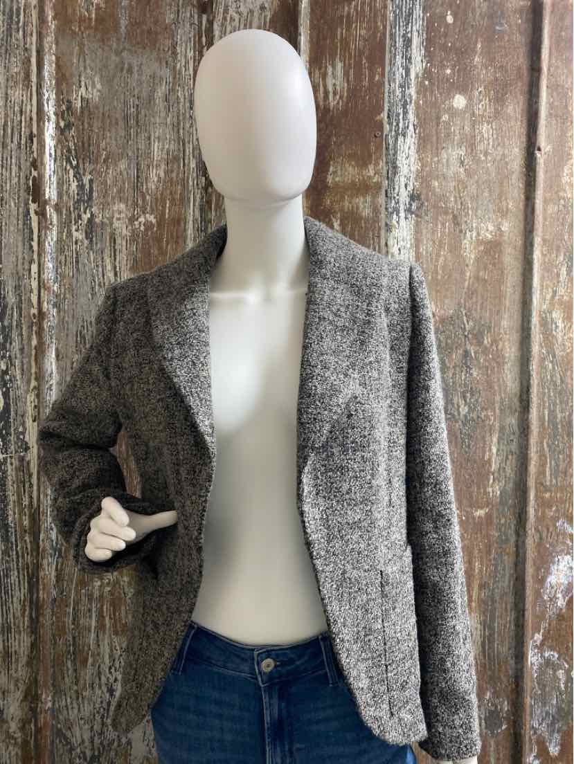 Kenzie Size Large Gray Blazer