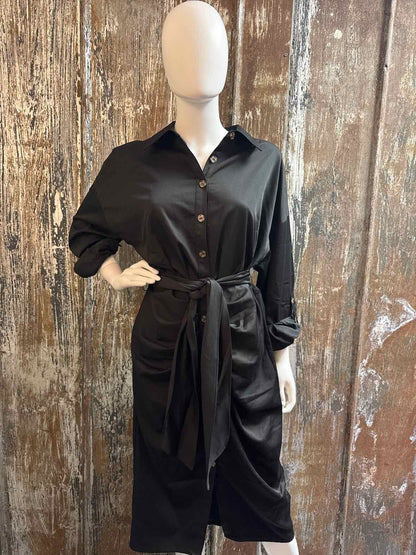 Antonio Melani Size 8 (Medium) Black Dress