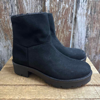 Aquatalia 9 Black Shoe Booties