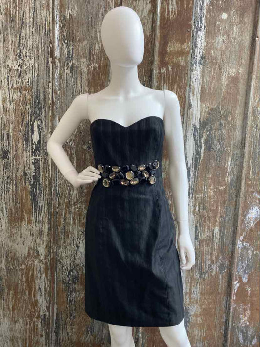 TIBI Size 4 Black Dress