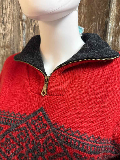 Fosse Size small Red Print Sweater