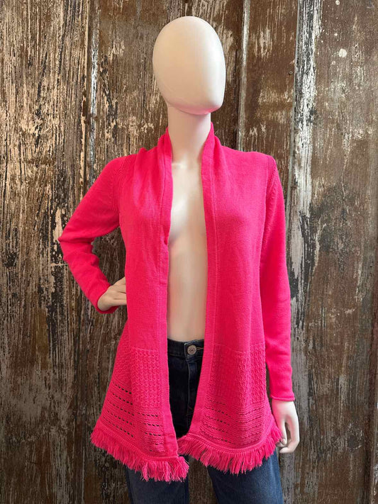 Lilly Pulitzer Size small Hot Pink Cardigan