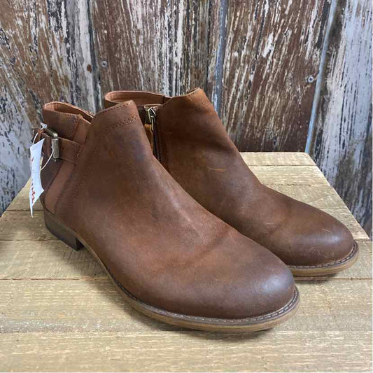 Franco Sarto 7.5 Brown Shoe Booties