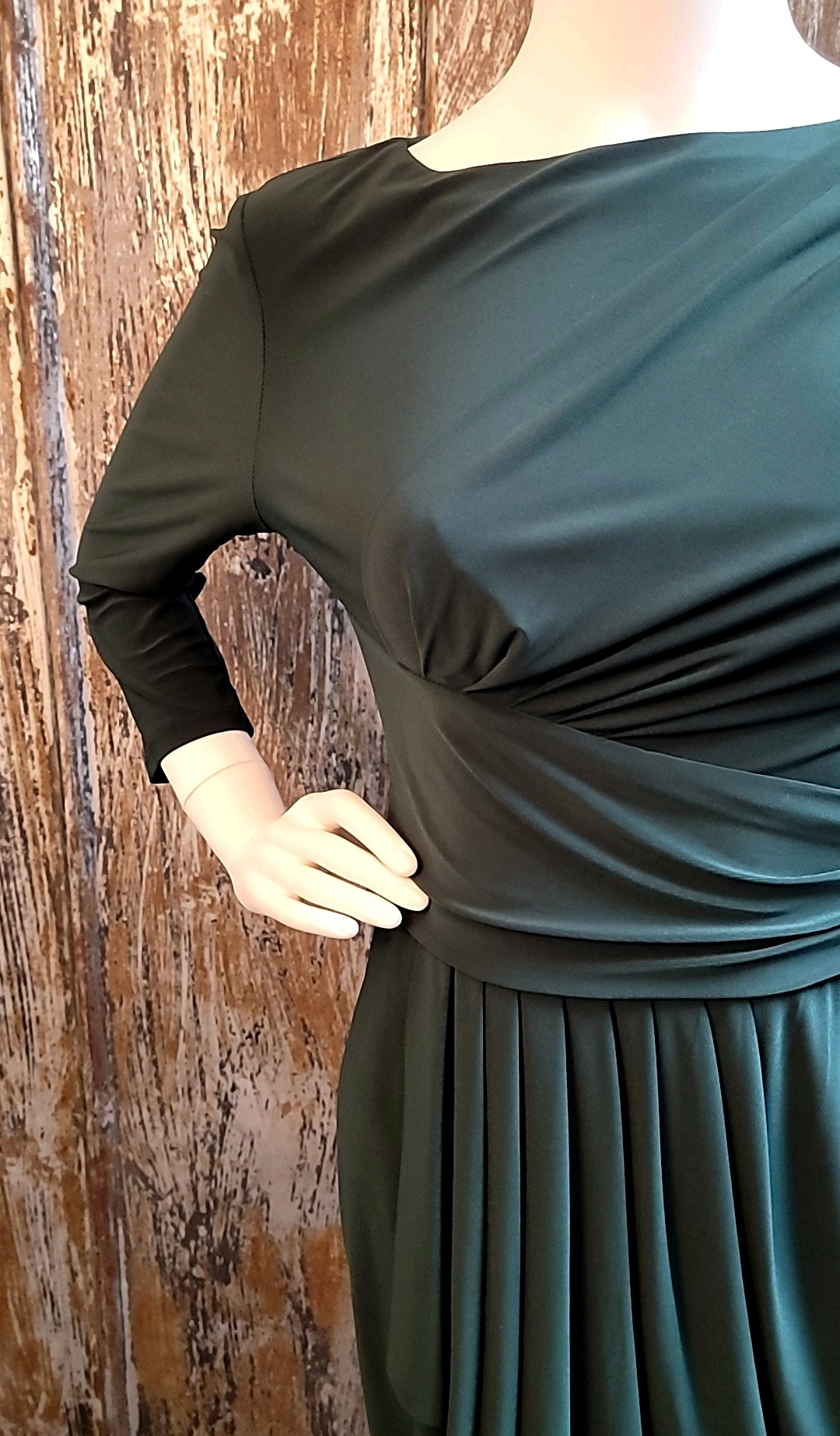 Chaps Size small Green Dress