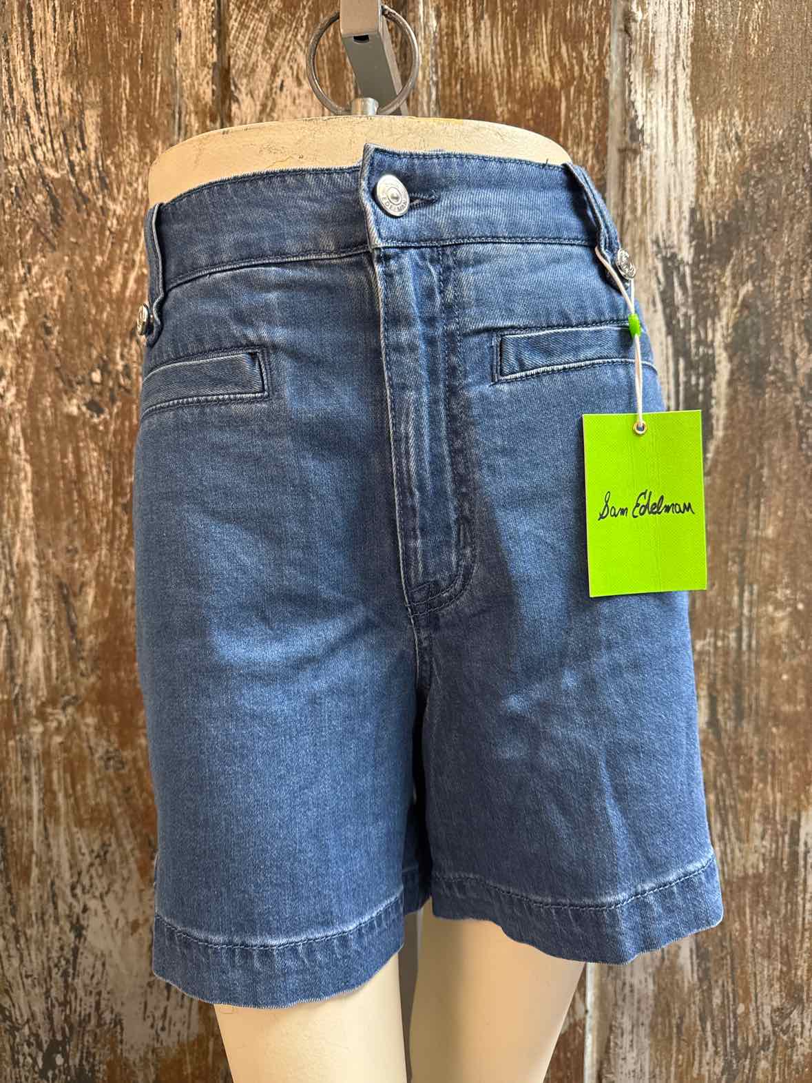 Sam Edelman Size 4 Denim Shorts