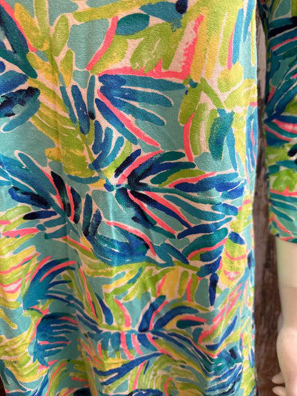 Lilly Pulitzer Size extra small Blue/Green Print Dress