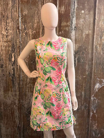 Lilly Pulitzer Size 8 (Medium) pink print Dress