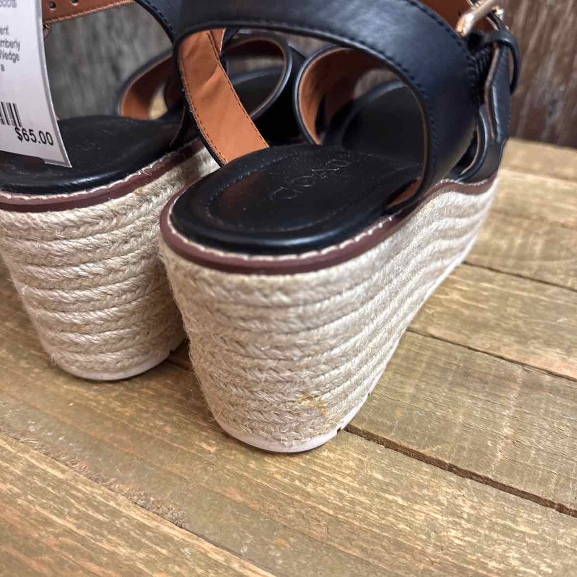 Coach 6.5 Black Sandals