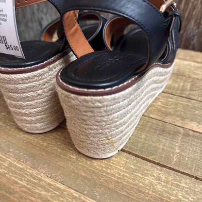 Coach 6.5 Black Sandals