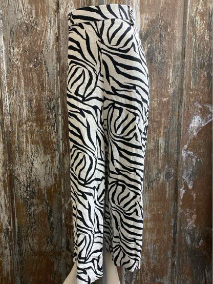 Rachel Zoe Size Large (12/14) Black Print Pants