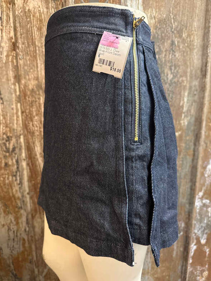J Crew Size 6 Denim Skorts