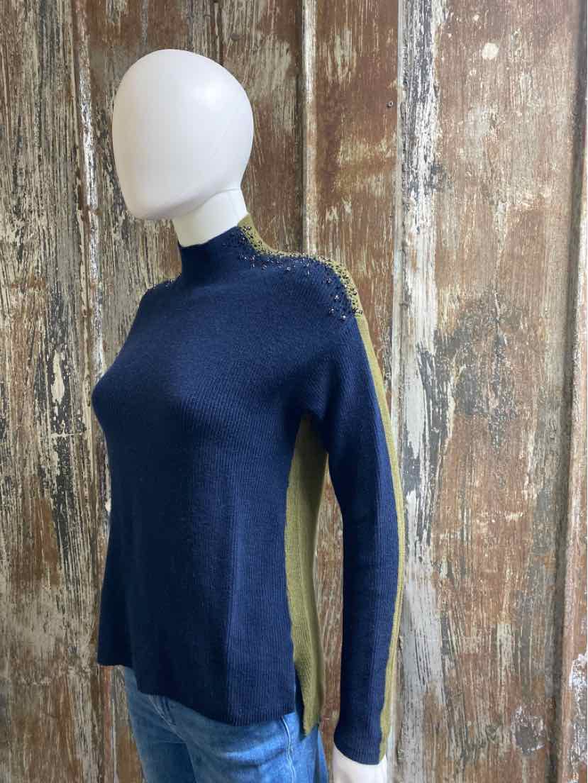 OST Size small Navy/Green Sweater