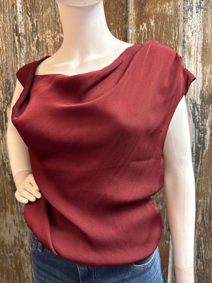 Modern Citizen Size Large Burgundy tops