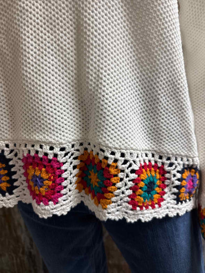 Joseph A. Size Extra Large White Sweater