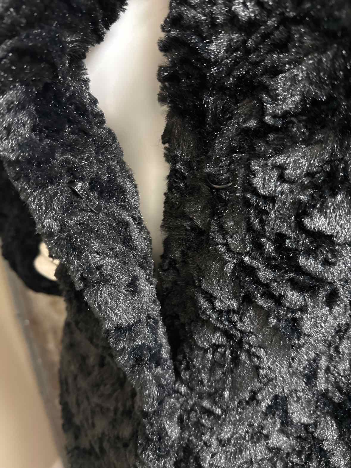 Dennis Basso Size Extra Large Black Coat