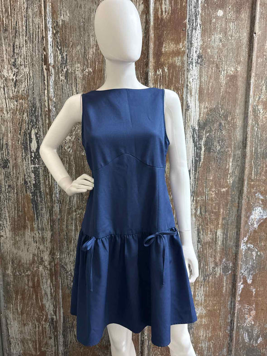 Pretty Garden Size small Navy Dress