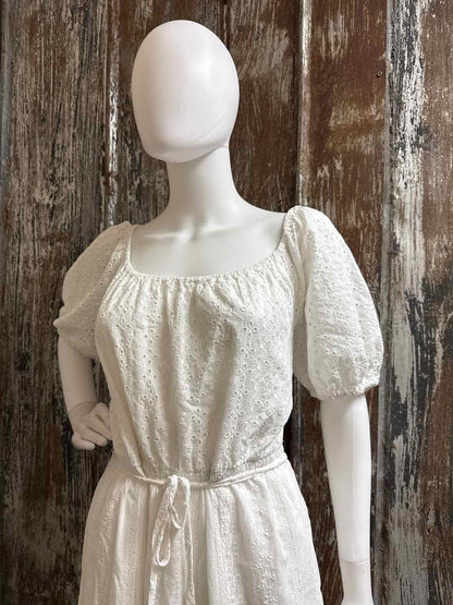 Draper James Size Extra Large White Dress