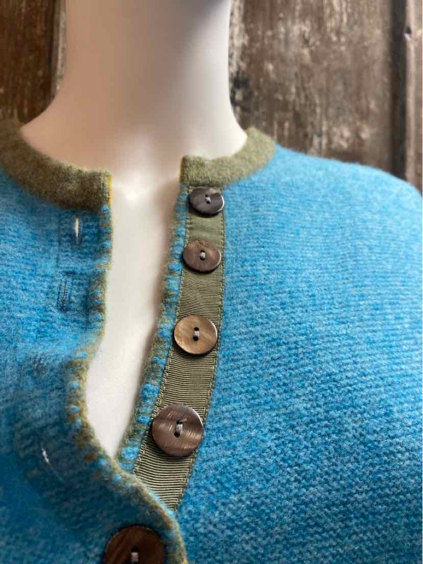 Sundance Size Extra Large Blue/Green Cardigan