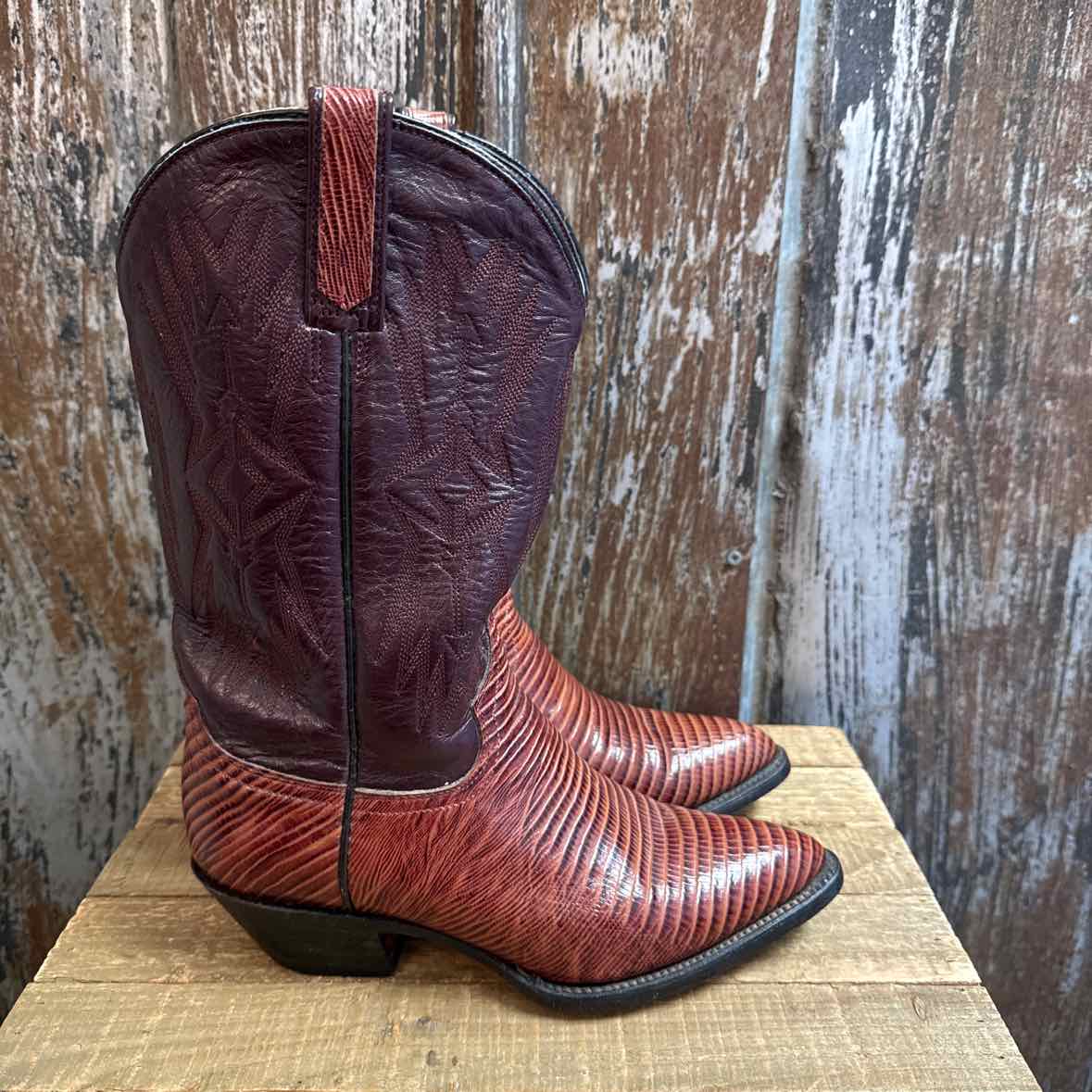 Rudel 6/6.5 Brown Vintage Boots