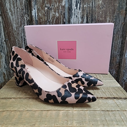 Kate Spade 8 Brown Animal Print Shoes