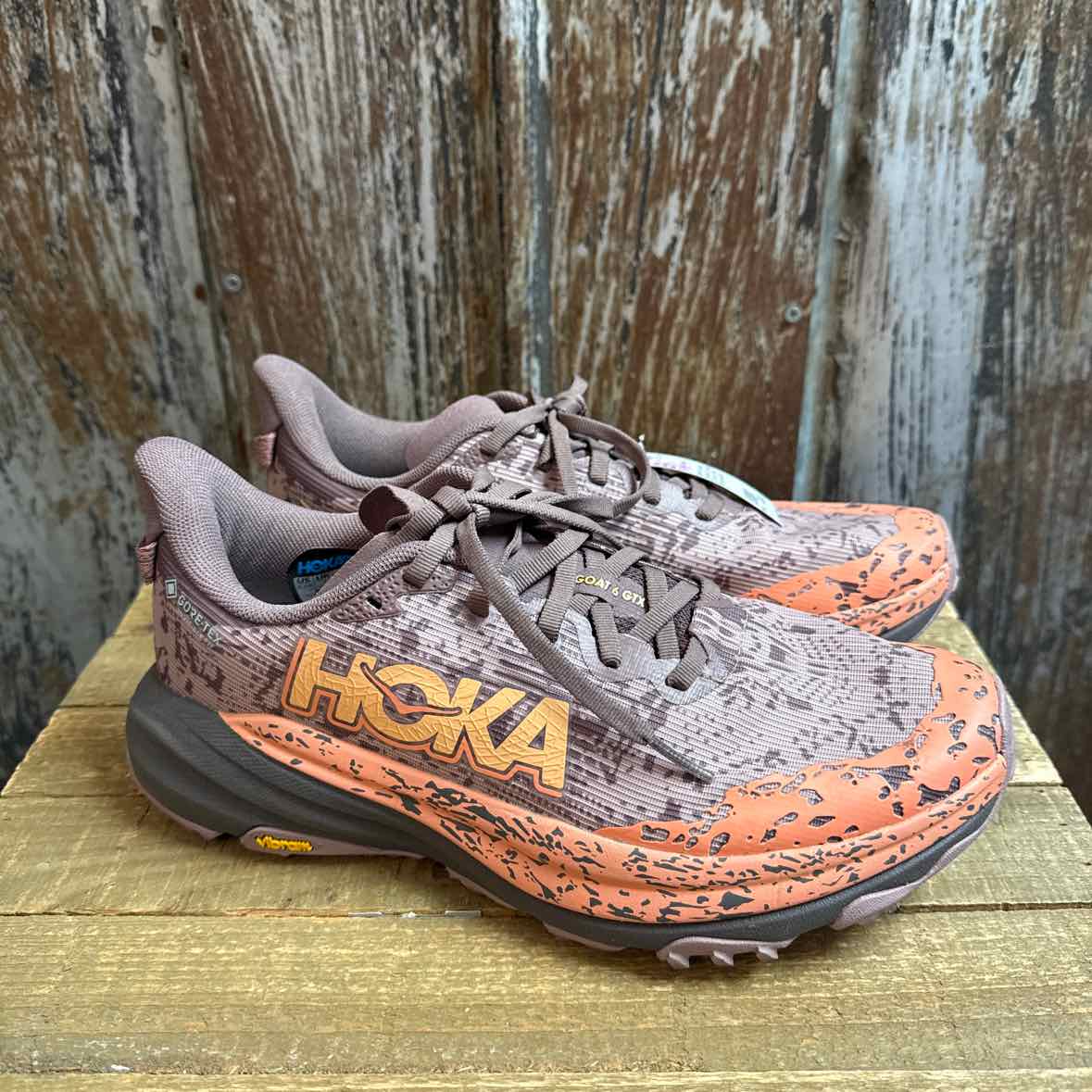 Hoka 8.5 Purple Sneakers