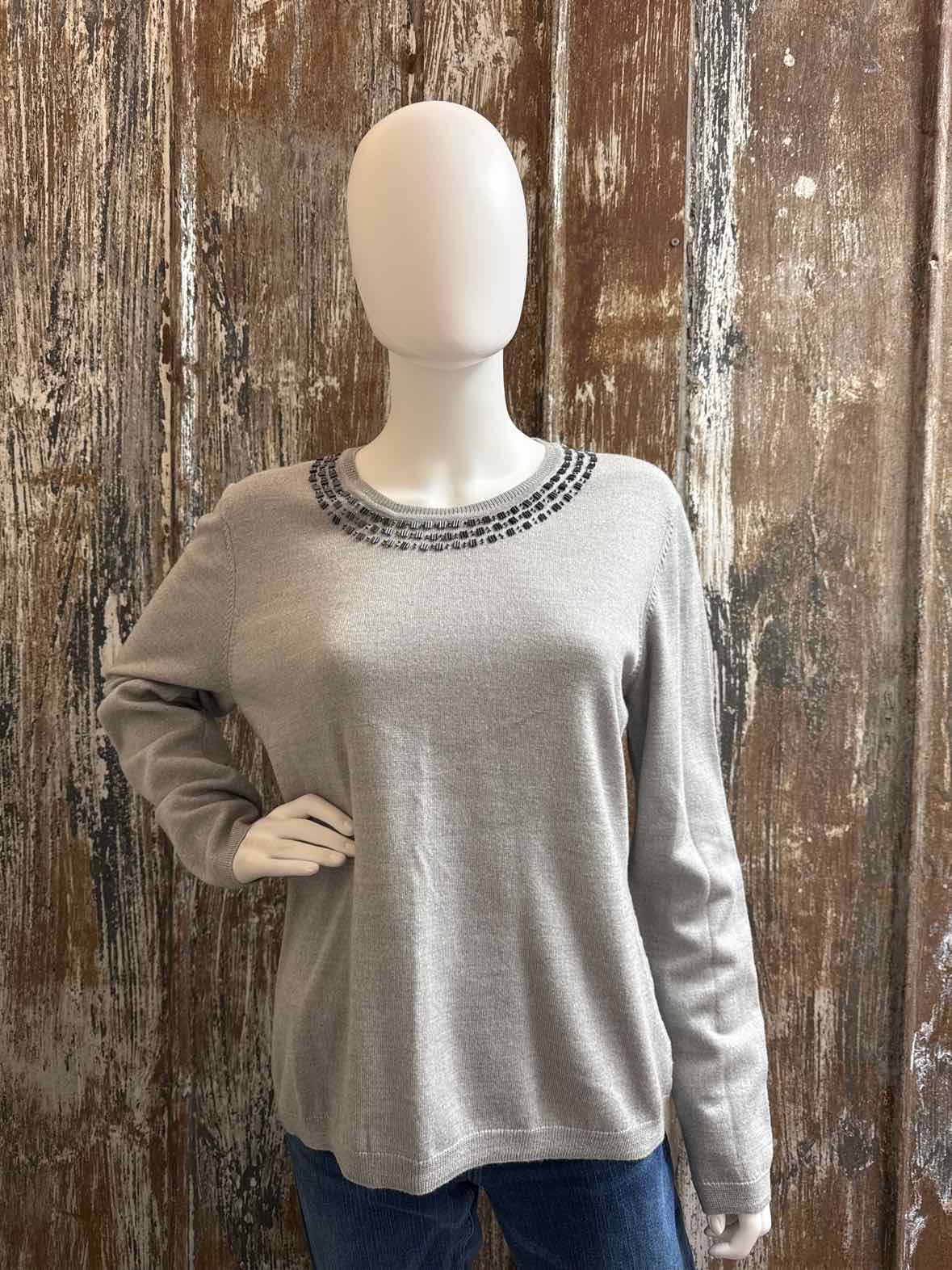 Brooks Brothers Size Extra Large Gray Sweater